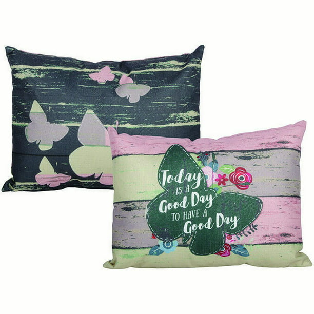 Never A Bad Hair Day Throw Pillow Multicolor 16x16 